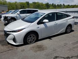 Salvage cars for sale from Copart Exeter, RI: 2020 Toyota Prius Prime LE