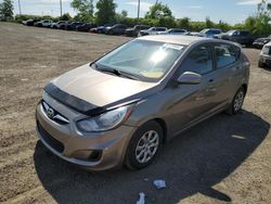 Vehiculos salvage en venta de Copart Montreal Est, QC: 2013 Hyundai Accent GLS