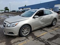 Salvage cars for sale at Woodhaven, MI auction: 2015 Chevrolet Malibu 1LT