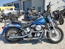 Salvage cars for sale from Copart Haslet, TX: 1996 Harley-Davidson Flstf