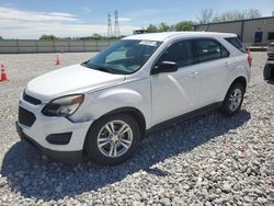 Salvage cars for sale at Barberton, OH auction: 2016 Chevrolet Equinox LS