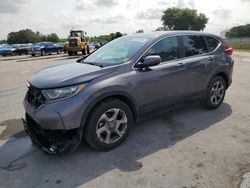 Vehiculos salvage en venta de Copart Orlando, FL: 2018 Honda CR-V EX