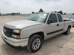Salvage cars for sale at Houston, TX auction: 2006 Chevrolet Silverado C1500