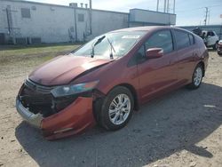 Salvage cars for sale at Chicago Heights, IL auction: 2010 Honda Insight EX