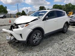 Vehiculos salvage en venta de Copart Mebane, NC: 2018 Toyota Rav4 LE