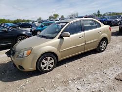 Salvage cars for sale from Copart West Warren, MA: 2011 KIA Rio Base
