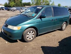 Salvage cars for sale at Finksburg, MD auction: 2003 Honda Odyssey EXL