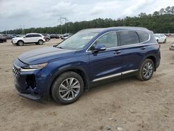 Salvage cars for sale at Greenwell Springs, LA auction: 2020 Hyundai Santa FE Limited