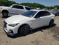 Infiniti salvage cars for sale: 2018 Infiniti Q50 RED Sport 400