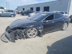 Tesla salvage cars for sale: 2015 Tesla Model S 90D