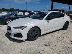 Flood-damaged cars for sale at auction: 2021 Acura TLX Technology