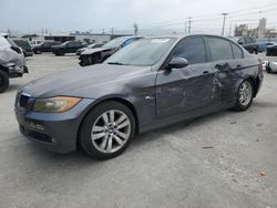 Salvage cars for sale at Sun Valley, CA auction: 2006 BMW 325 I
