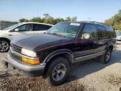 Salvage cars for sale at Riverview, FL auction: 2001 Chevrolet Blazer