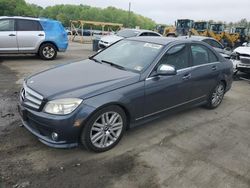 Salvage cars for sale from Copart Windsor, NJ: 2009 Mercedes-Benz C 300 4matic