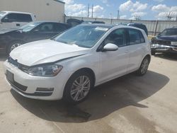 Volkswagen Golf s/se salvage cars for sale: 2016 Volkswagen Golf S/SE