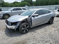 Salvage cars for sale from Copart Augusta, GA: 2018 Honda Civic Touring