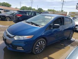 Salvage cars for sale at Columbus, OH auction: 2012 Honda Insight