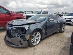 Salvage cars for sale from Copart Houston, TX: 2021 Chevrolet Camaro LZ