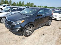 Salvage cars for sale at Sikeston, MO auction: 2015 KIA Sportage EX