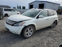 Salvage cars for sale from Copart Airway Heights, WA: 2004 Nissan Murano SL