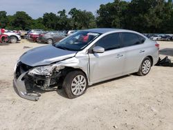 Salvage cars for sale from Copart Ocala, FL: 2014 Nissan Sentra S