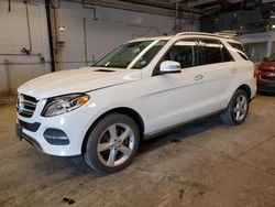 Salvage cars for sale at Wheeling, IL auction: 2017 Mercedes-Benz GLE 350 4matic