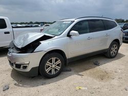 Salvage cars for sale from Copart San Antonio, TX: 2015 Chevrolet Traverse LT