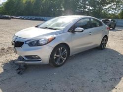 Salvage cars for sale at North Billerica, MA auction: 2014 KIA Forte EX