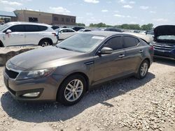 Salvage cars for sale at Kansas City, KS auction: 2013 KIA Optima LX