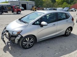 Salvage cars for sale at Mendon, MA auction: 2015 Honda FIT EX