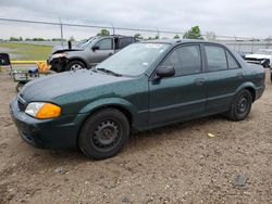 Salvage cars for sale at Houston, TX auction: 1999 Mazda Protege DX