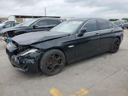 Salvage cars for sale at Grand Prairie, TX auction: 2013 BMW 528 I