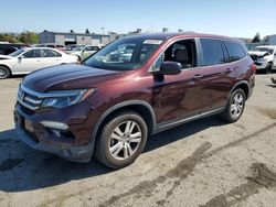 Honda Pilot lx salvage cars for sale: 2016 Honda Pilot LX