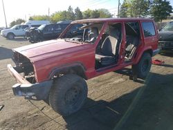 Salvage cars for sale at Denver, CO auction: 2000 Jeep Cherokee Sport