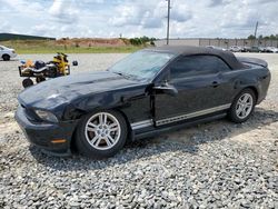 Salvage cars for sale at Tifton, GA auction: 2012 Ford Mustang