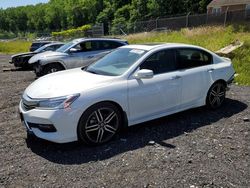 Honda Accord Touring salvage cars for sale: 2017 Honda Accord Touring