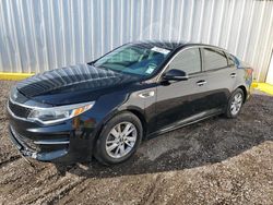 Vehiculos salvage en venta de Copart Greenwell Springs, LA: 2017 KIA Optima LX