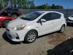 2013 Toyota Prius C en venta en Spartanburg, SC