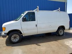 Salvage trucks for sale at Houston, TX auction: 2005 Ford Econoline E150 Van