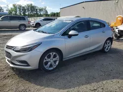 Chevrolet salvage cars for sale: 2018 Chevrolet Cruze Premier