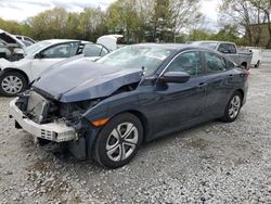 Salvage cars for sale at North Billerica, MA auction: 2016 Honda Civic LX