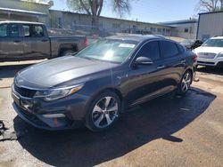 Vehiculos salvage en venta de Copart Albuquerque, NM: 2019 KIA Optima LX