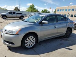 Nissan Sentra S Vehiculos salvage en venta: 2014 Nissan Sentra S