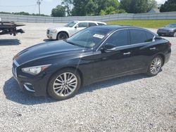 Salvage cars for sale at Gastonia, NC auction: 2021 Infiniti Q50 Luxe