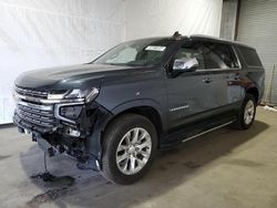 Salvage SUVs for sale at auction: 2021 Chevrolet Suburban K1500 Premier