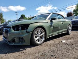 Salvage cars for sale from Copart New Britain, CT: 2020 Audi A5 Premium