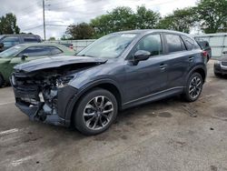 Salvage cars for sale at Moraine, OH auction: 2016 Mazda CX-5 GT