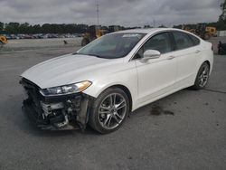 Salvage cars for sale at Dunn, NC auction: 2013 Ford Fusion Titanium