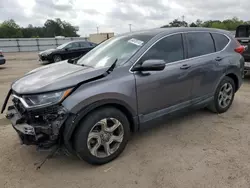 Salvage cars for sale at Newton, AL auction: 2018 Honda CR-V EX