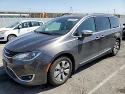 Salvage cars for sale at Van Nuys, CA auction: 2018 Chrysler Pacifica Hybrid Limited